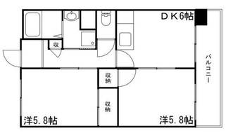 物件の間取り画像