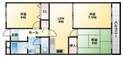 物件の間取り画像