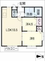物件の間取り画像