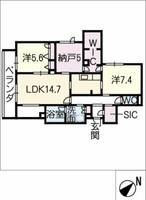 物件の間取り画像