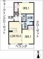 物件の間取り画像