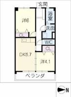 大栄マンションの間取り