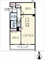物件の間取り画像
