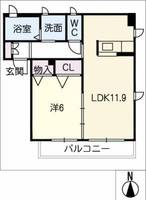 物件の間取り画像