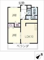 メゾン長縄の間取り