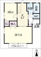 物件の間取り画像