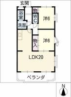 物件の間取り画像