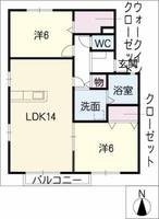 物件の間取り画像