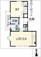 Pleasantの間取り
