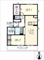 物件の間取り画像