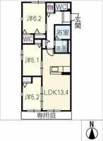 物件の間取り画像