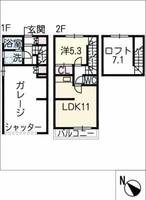 HAWK WINGSの間取り