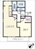 物件の間取り画像