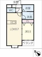 物件の間取り画像