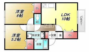 物件の間取り画像
