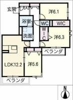 物件の間取り画像