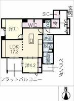春和景明の間取り