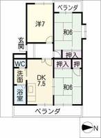 物件の間取り画像