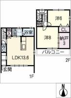 物件の間取り画像