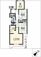 パークサイド弥生の間取り