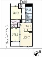 物件の間取り画像
