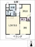 シーサイドコート岳の間取り