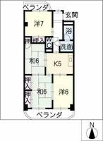 物件の間取り画像