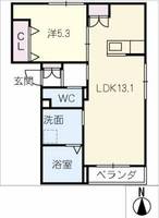 物件の間取り画像
