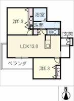 物件の間取り画像