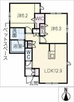 物件の間取り画像