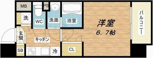 物件の間取り画像