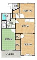 物件の間取り画像
