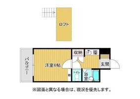 福岡県北九州市八幡西区幸神2丁目(アパート)の賃貸物件の間取り