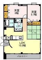 物件の間取り画像