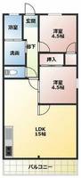 リバーサイドハイツの間取り