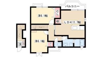物件の間取り画像