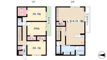 物件の間取り画像