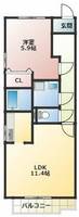 物件の間取り画像