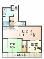 物件の間取り画像