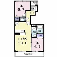 物件の間取り画像