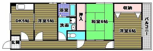 エトワール奥野の間取り