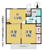 物件の間取り画像