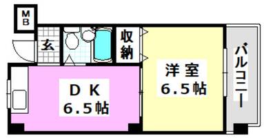 第2清和マンションの間取り
