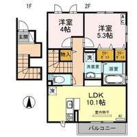 グリーンハイツの間取り