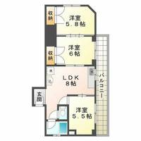物件の間取り画像
