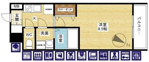 物件の間取り画像