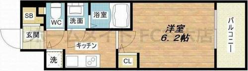 LaDouceur北巽の間取り