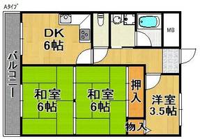 ウイングス21の間取り