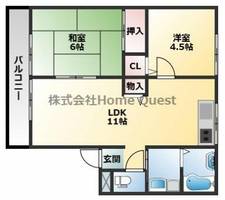 物件の間取り画像