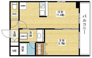 物件の間取り画像